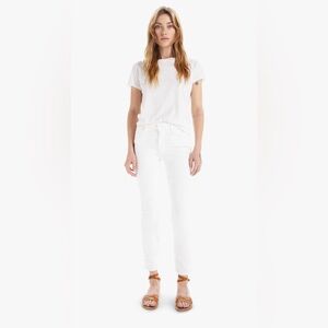 COPY - MOTHER The Dazzler mid rise ankle fray sz 29